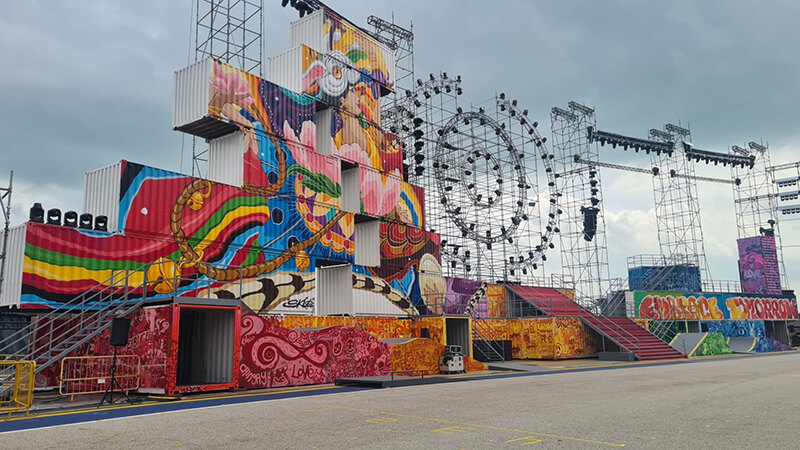 Event Container Chingay